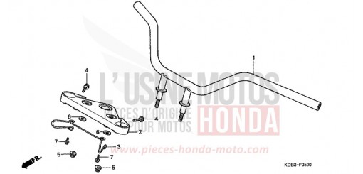 ROHRGRIFF/OBERE BRUECKE VT125CX de 1999